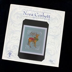 New Sealed Nora Corbett Mirabilia Cross Stitch Donner Christmas Eve Couriers